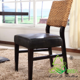 China Manucfacturer Natural Rattan Wicker Dining Room Chair